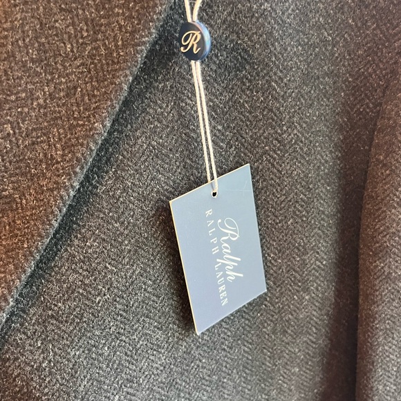 NWT 42L Ralph Lauren Blue Label Dallas Cashmere & Wool Coat - Picture 4 of 16